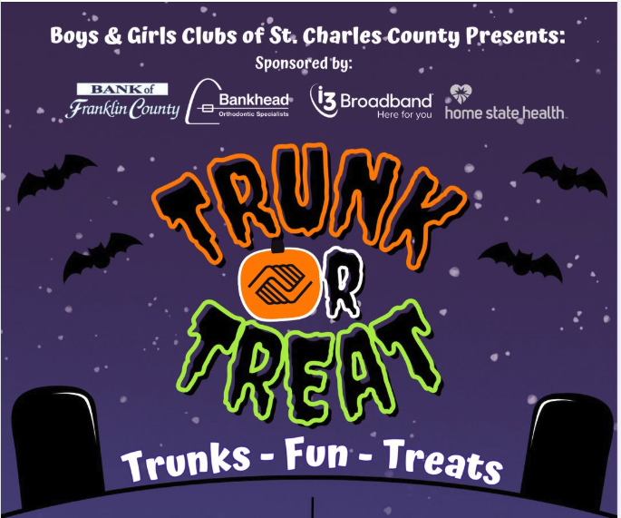 Boys & Girls Clubs of St. Charles County Trunk or Treat flyer